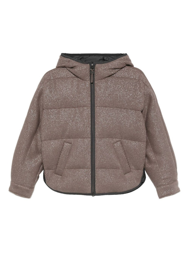 Brunello Cucinelli Quilted Lurex Jacket