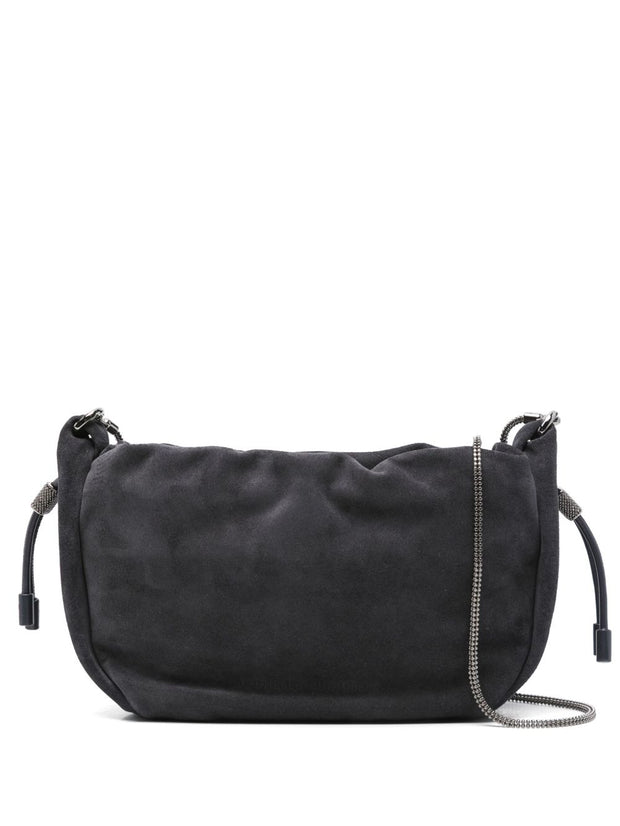 Brunello Cucinelli Drawstring Chain-strap Cross Body Bag