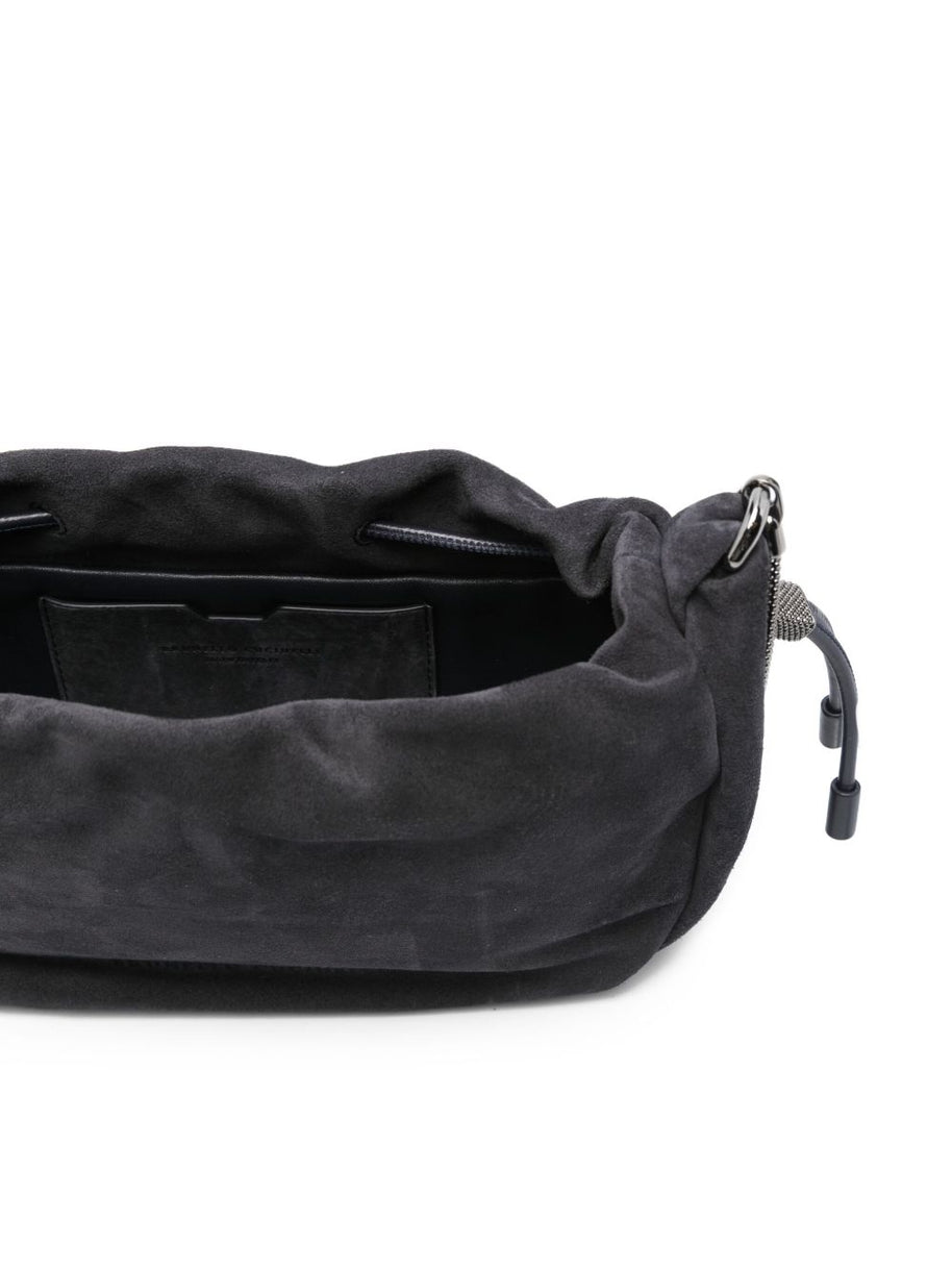 Brunello Cucinelli Bucket Mellow Mini Crossbody Bag