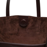 Brunello Cucinelli DC Duo Leather Tote Bag - Bordeaux