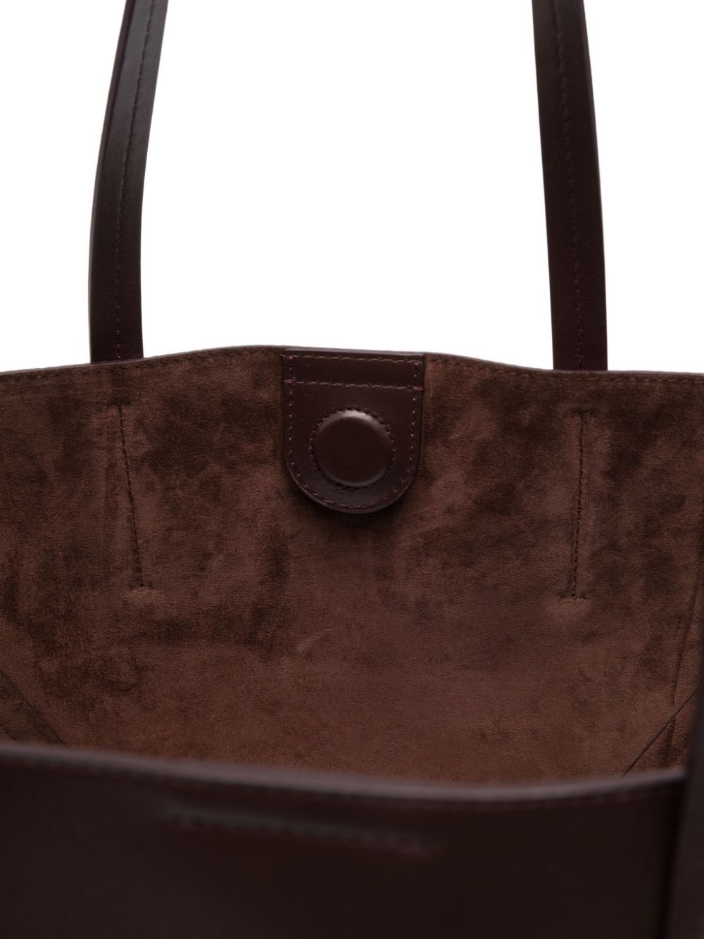 Brunello Cucinelli DC Duo Leather Tote Bag - Bordeaux