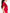 Stella McCartney Satin V-necked Midi Dress Red