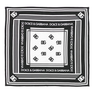 Dolce & Gabbana Logo-pattern Silk Scarf