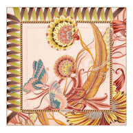 Ferragamo Printed Silk Scarf - Pink