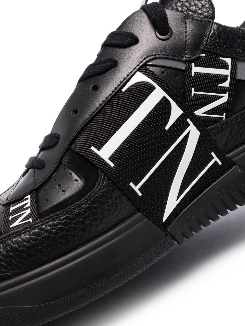 Valentino Garavani VL7N Leather Sneakers - Black