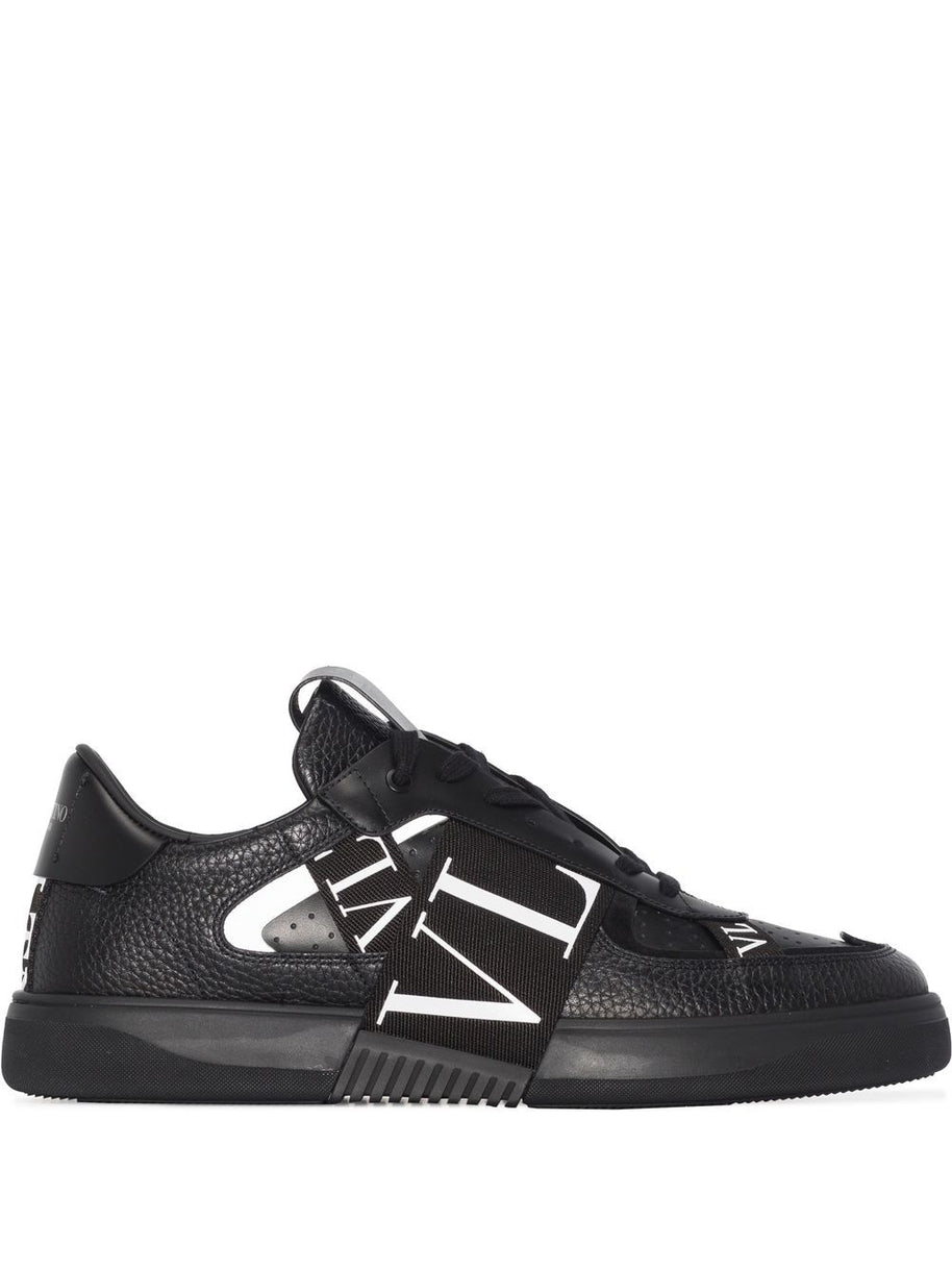 Valentino Garavani VL7N Leather Sneakers - Black