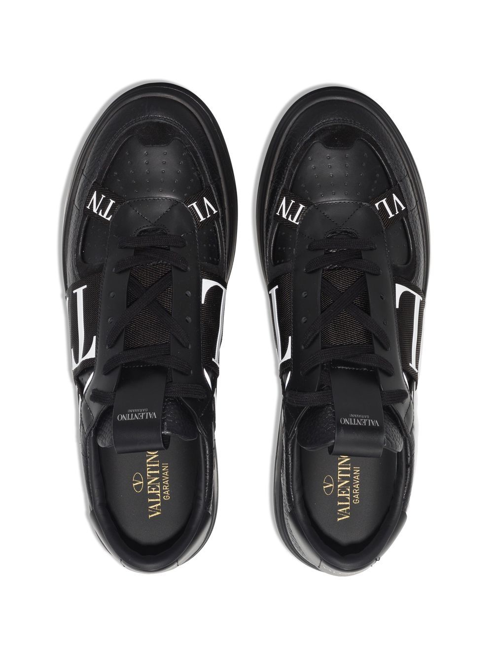 Valentino Garavani VL7N Leather Sneakers - Black