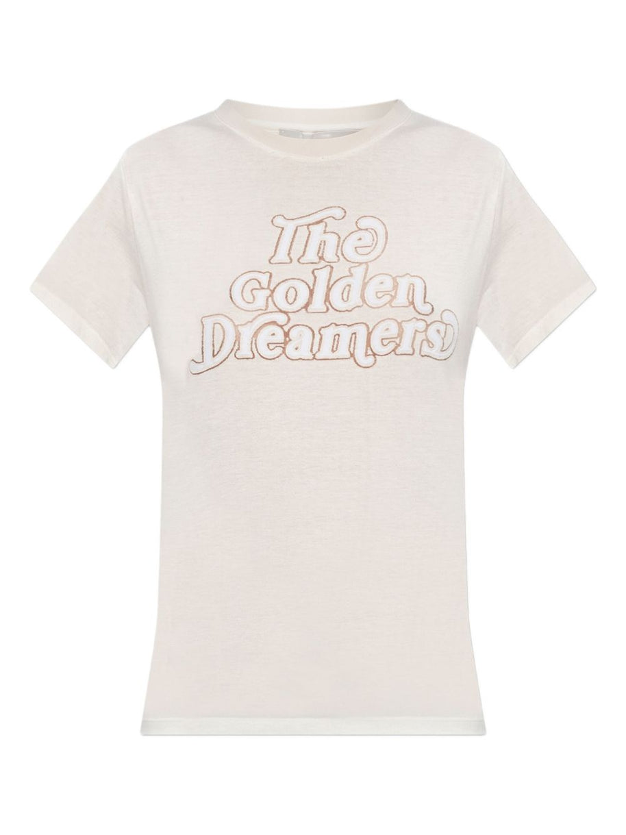 Golden Goose Cotton Graphic T-shirt - White