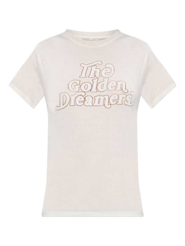 Golden Goose Cotton Graphic T-shirt - White