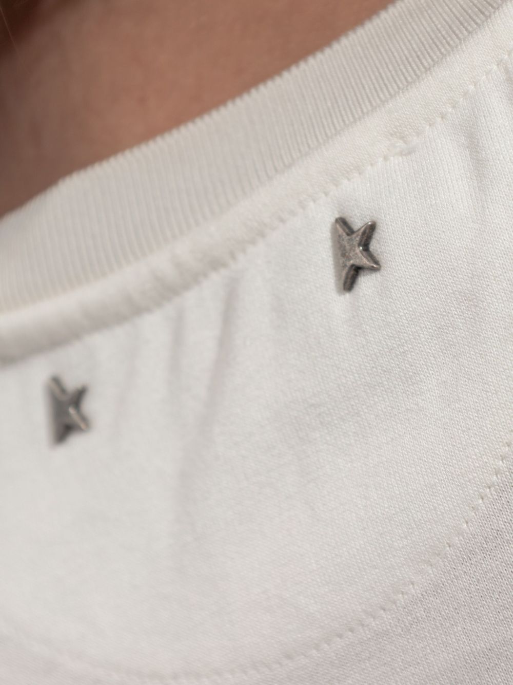 Golden Goose Cotton Graphic T-shirt White