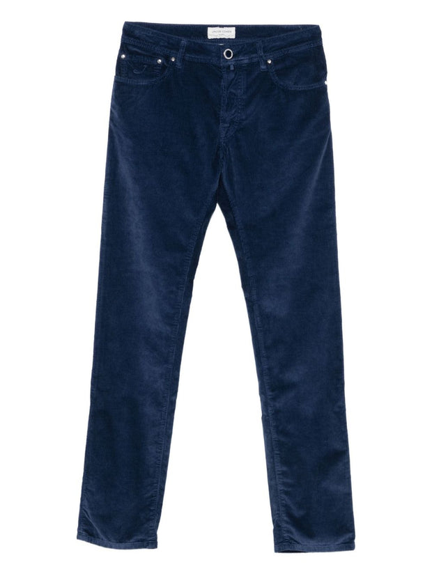 Jacob Cohen Slim Fit Corduroy Jeans - Blue