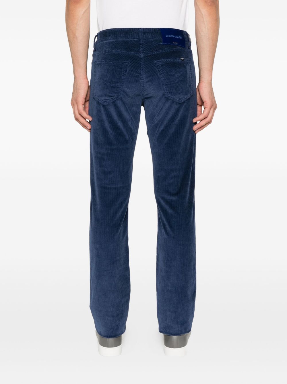 Jacob Cohen Slim Fit Corduroy Jeans - Blue