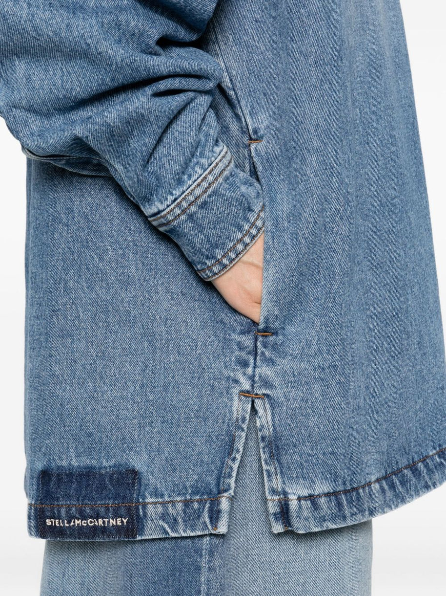 Stella McCartney Denim Cotton Shirt - Blue