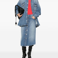 Stella McCartney Denim Cotton Shirt - Blue