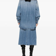 Stella McCartney Denim Cotton Shirt - Blue