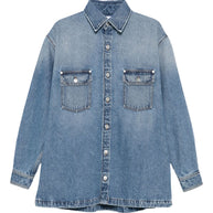 Stella McCartney Denim Cotton Shirt - Blue