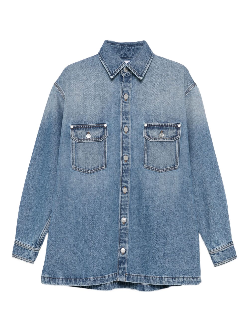 Stella McCartney Denim Cotton Shirt - Blue