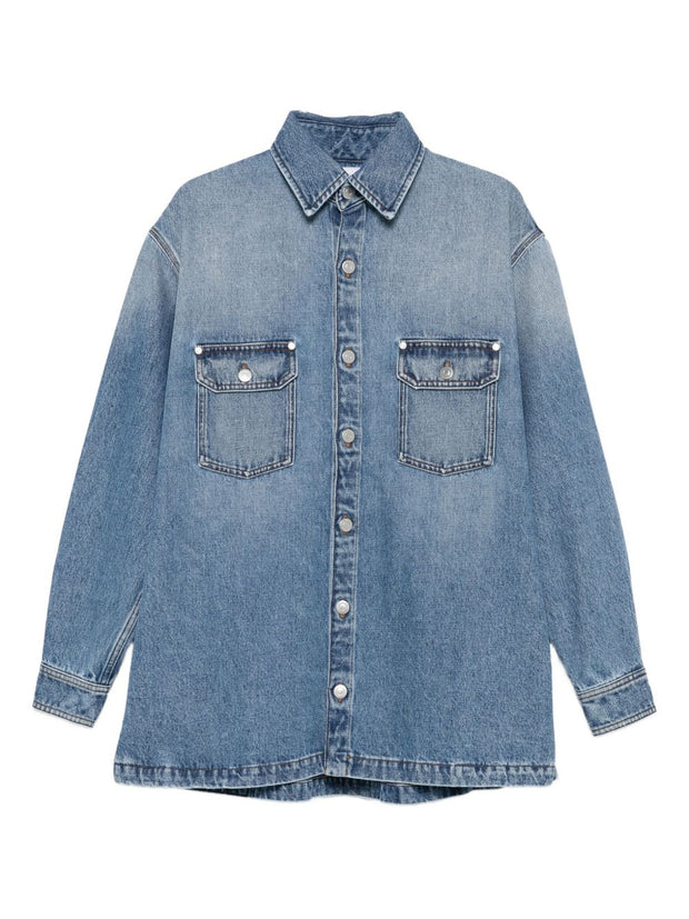 Stella McCartney Denim Cotton Shirt - Blue