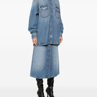 Stella McCartney Denim Cotton Shirt - Blue