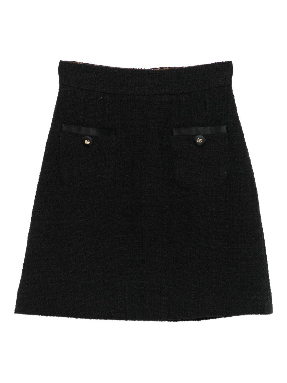 Dolce & Gabbana Tweed Mini Skirt