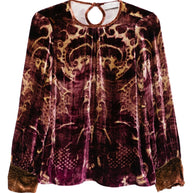 Pierre Louis Mascia Silk Blend Shirt Bordeaux