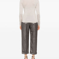 Brunello Cucinelli Cashmere Boat-neck Sweater - Leather Brown