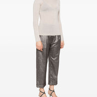 Brunello Cucinelli Cashmere Boat-neck Sweater - Leather Brown