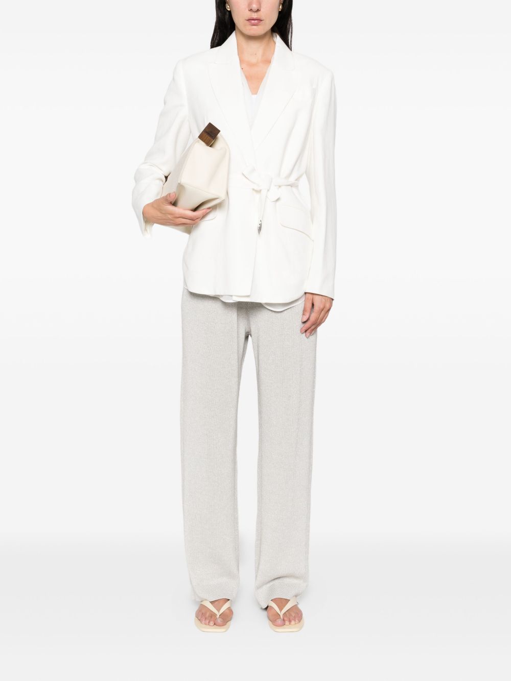 Brunello Cucinelli Cotton Trousers - Grey