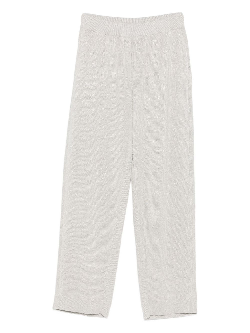Brunello Cucinelli Cotton Trousers - Grey