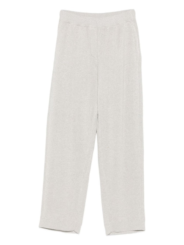Brunello Cucinelli Cotton Trousers - Grey