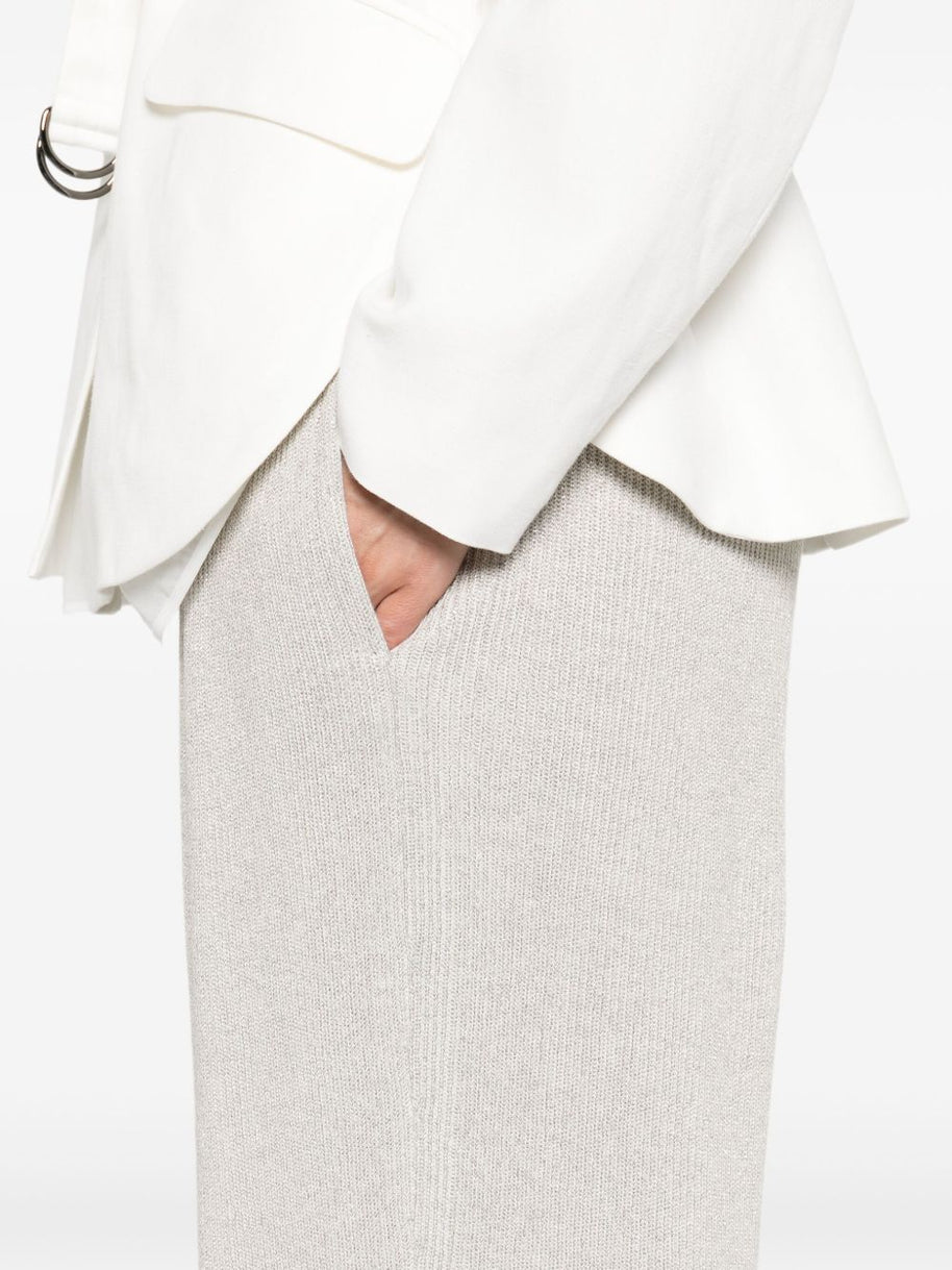 Brunello Cucinelli Cotton Trousers - Grey