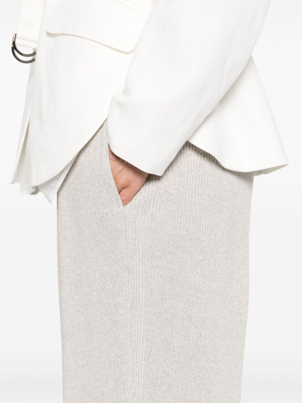 Brunello Cucinelli Cotton Trousers - Grey