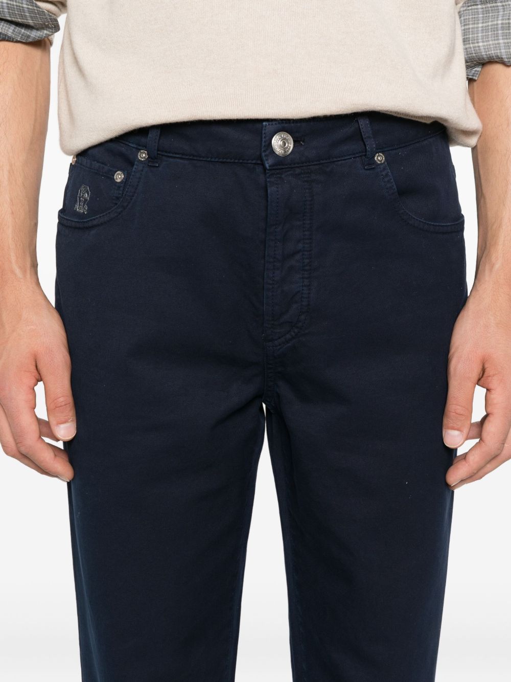 Brunello Cucinelli Cotton Trousers