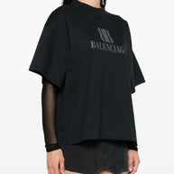 Balenciaga T-shirts And Polos Black