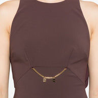 Elisabetta Franchi Dresses Bordeaux