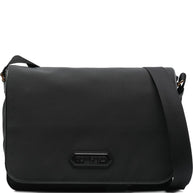 Tom Ford Recycled Nylon Large Messenger Bag - Black