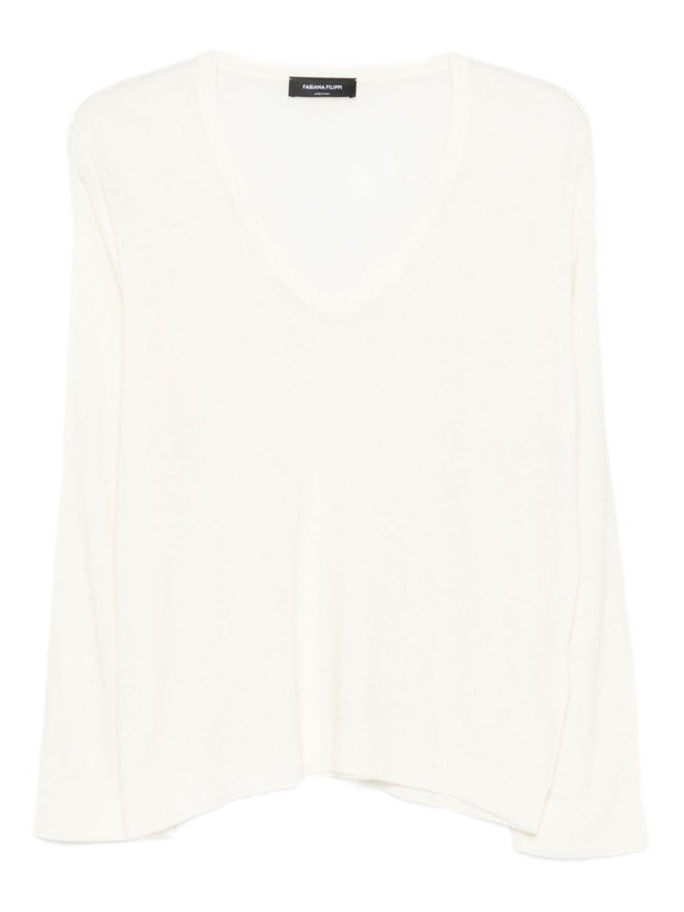 Fabiana Filippi Sweaters White