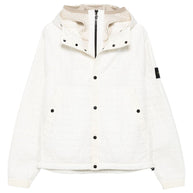 Stone Island  Hooded Blouson Jacket - Ivory