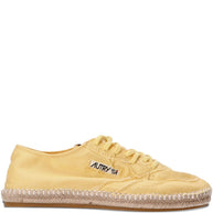 AUTRY Espadrillas Low Canvas Sneakers Yellow