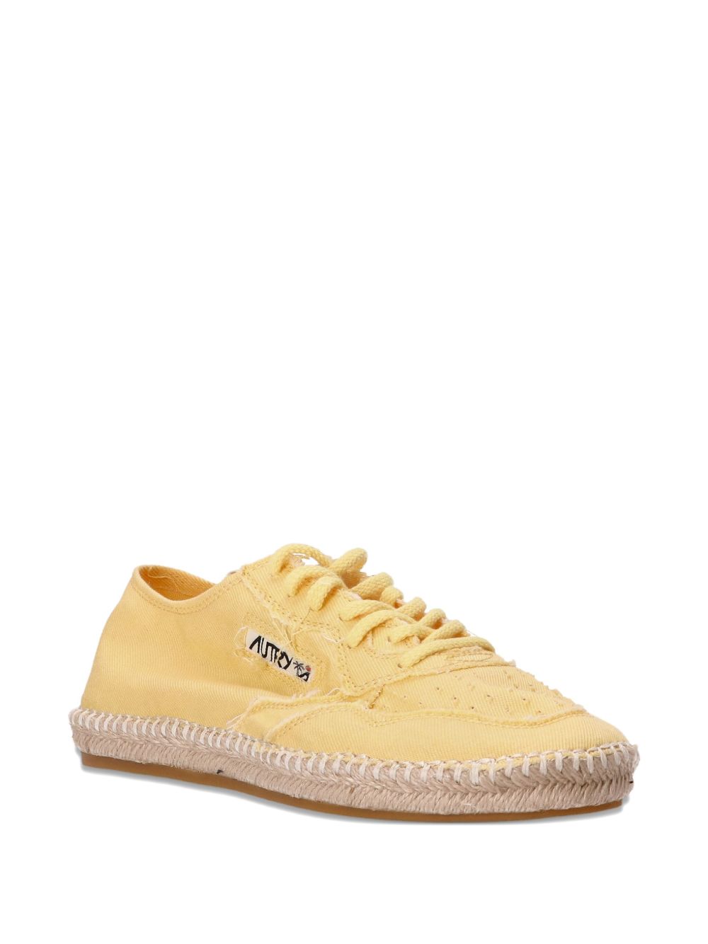 AUTRY Espadrillas Low Canvas Sneakers Yellow
