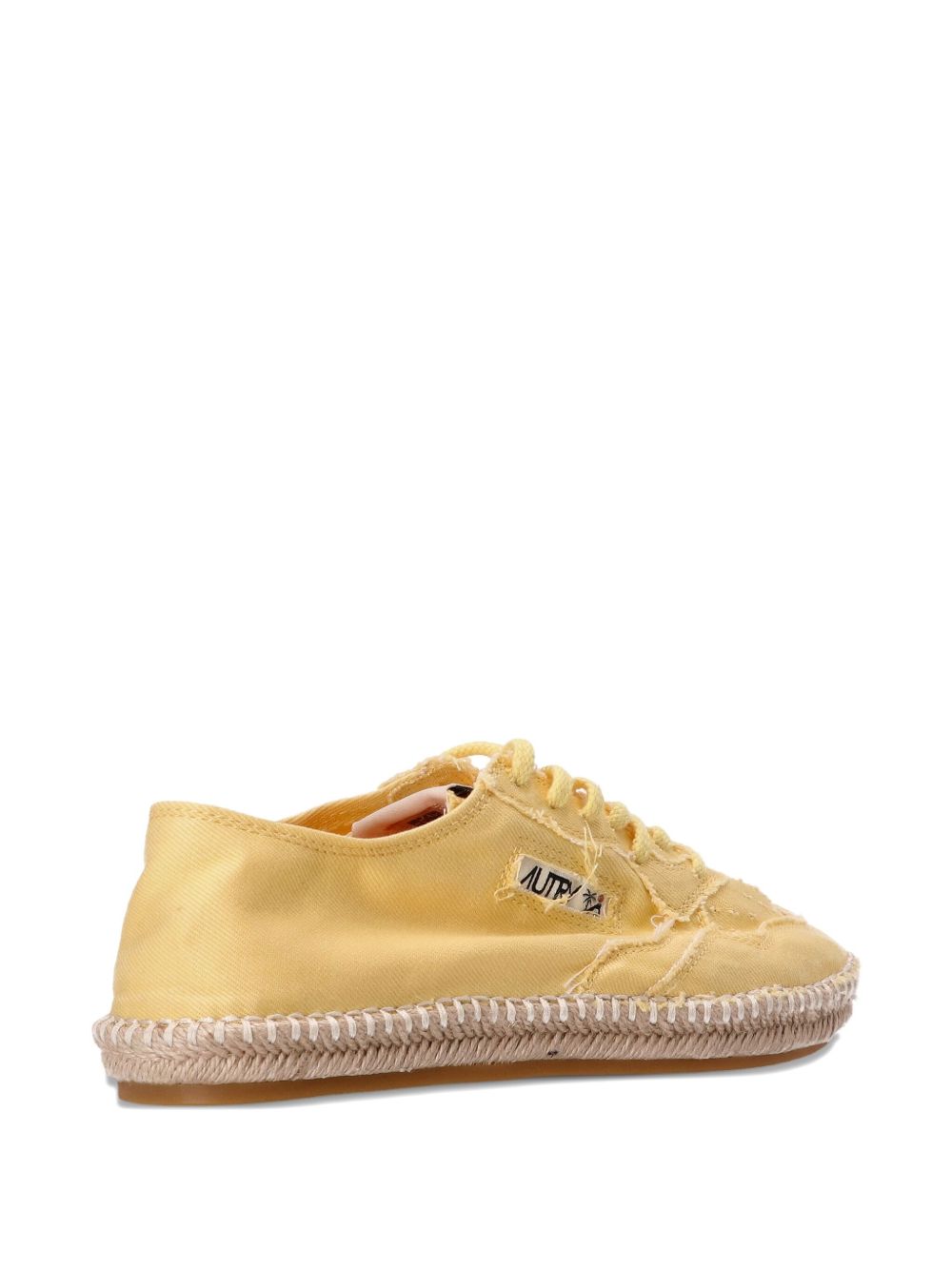 AUTRY Espadrillas Low Canvas Sneakers Yellow