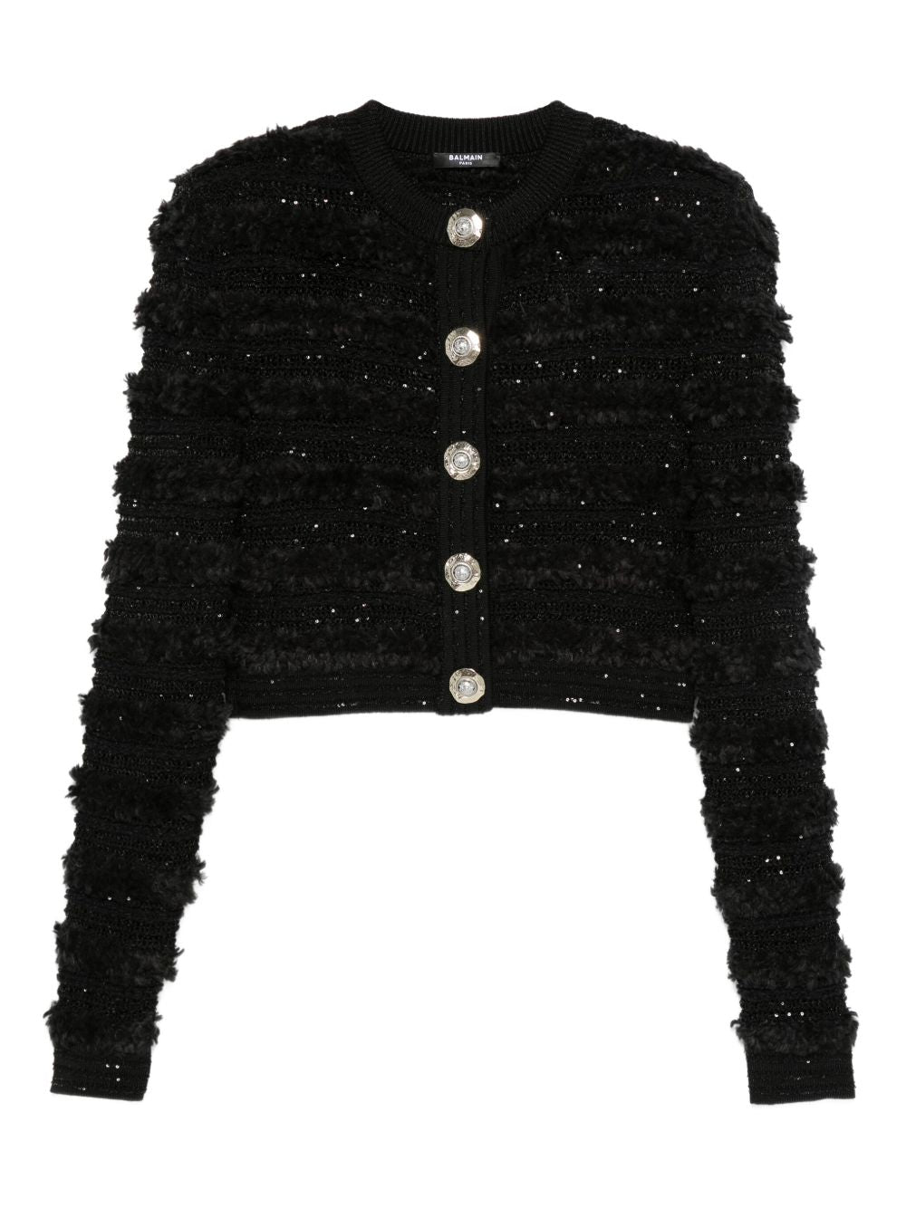 Balmain Sequin-embellished Cardigan