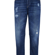 Brunello Cucinelli Distressed-finish Straight-leg Jeans