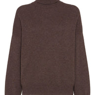 Brunello Cucinelli Cashmere Turtle-neck Jumper - Brown