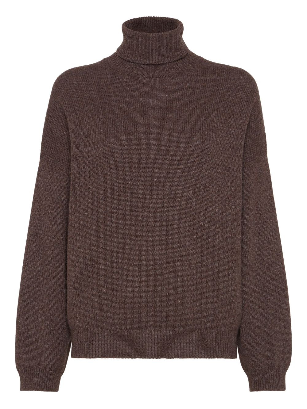 Brunello Cucinelli Cashmere Turtle-neck Jumper - Brown