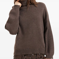 Brunello Cucinelli Cashmere Turtle-neck Jumper - Brown