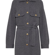 Brunello Cucinelli Wool And Cashmere Cardigan - Grey