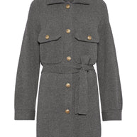 Brunello Cucinelli Wool And Cashmere Cardigan - Grey