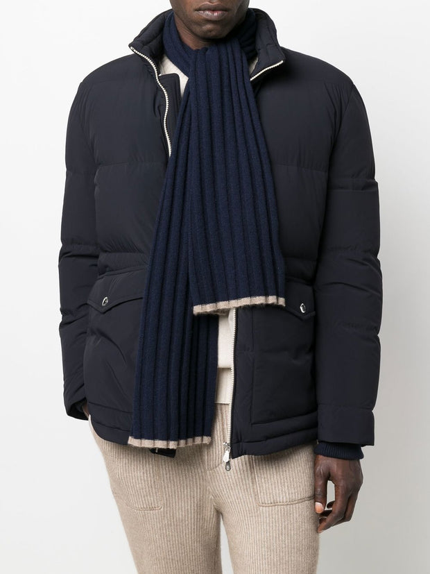Brunello Cucinelli Cashmere Scarf - Blue
