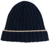 Brunello Cucinelli Cashmere Beanie Hat - Blue